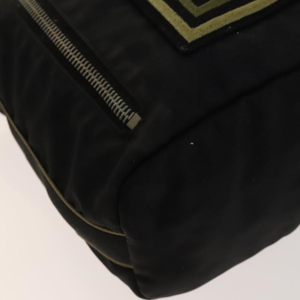 CHANEL Sports Line COCO Mark Shoulder Bag Nylon Black CC Auth 138035 - Picture 14 of 16